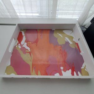 Colorful Vanity Organizer or Display Tray